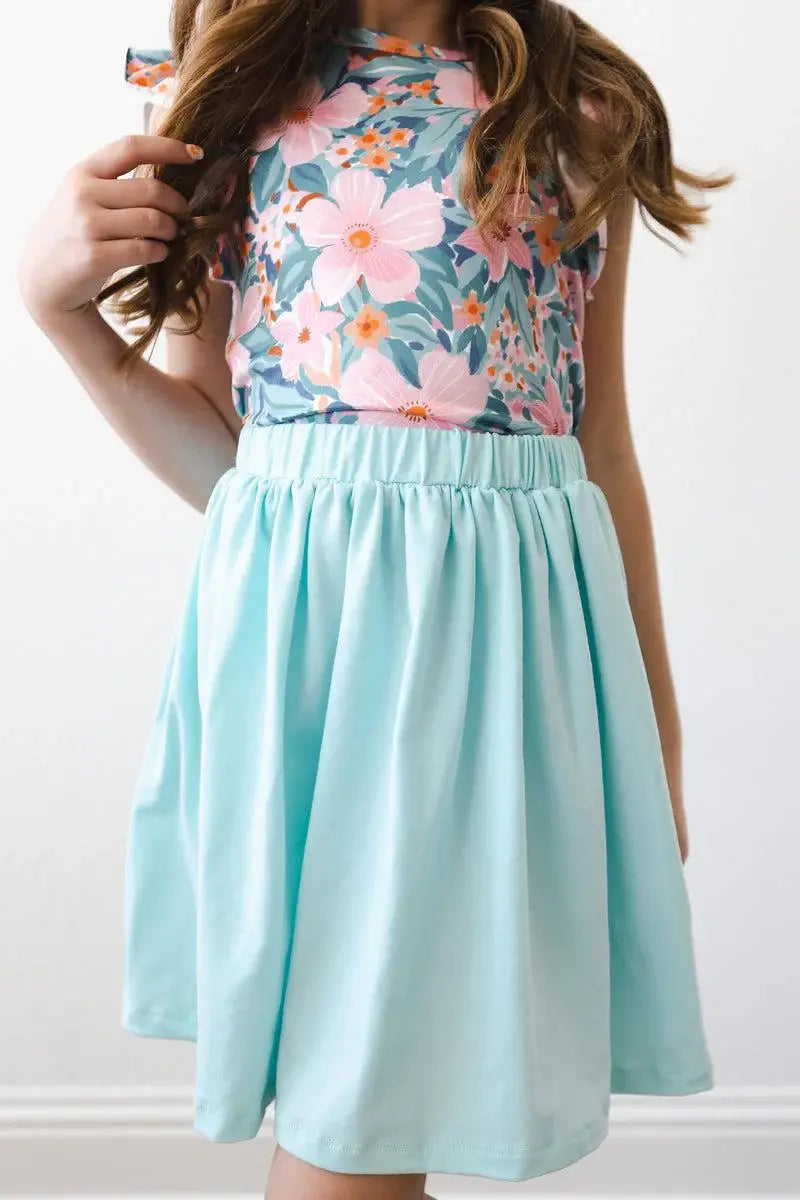 Aqua Twirl Skort - Mila & Rose ® - Flyclothing LLC