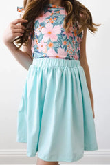 Aqua Twirl Skort - Mila & Rose ® - Flyclothing LLC
