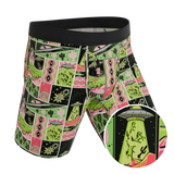 The Area 51 | Retro-Futuristic Alien Long Leg Ball Hammock® Pouch Underwear With Fly - Shinesty - Flyclothing LLC