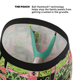 The Area 51 | Retro-Futuristic Alien Long Leg Ball Hammock® Pouch Underwear With Fly - Shinesty - Flyclothing LLC