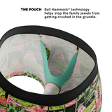 The Area 51 | Retro-Futuristic Alien Ball Hammock® Pouch Trunks Underwear - Shinesty - Flyclothing LLC