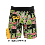 The Area 51 | Retro-Futuristic Alien Long Leg Ball Hammock® Pouch Underwear With Fly - Shinesty - Flyclothing LLC