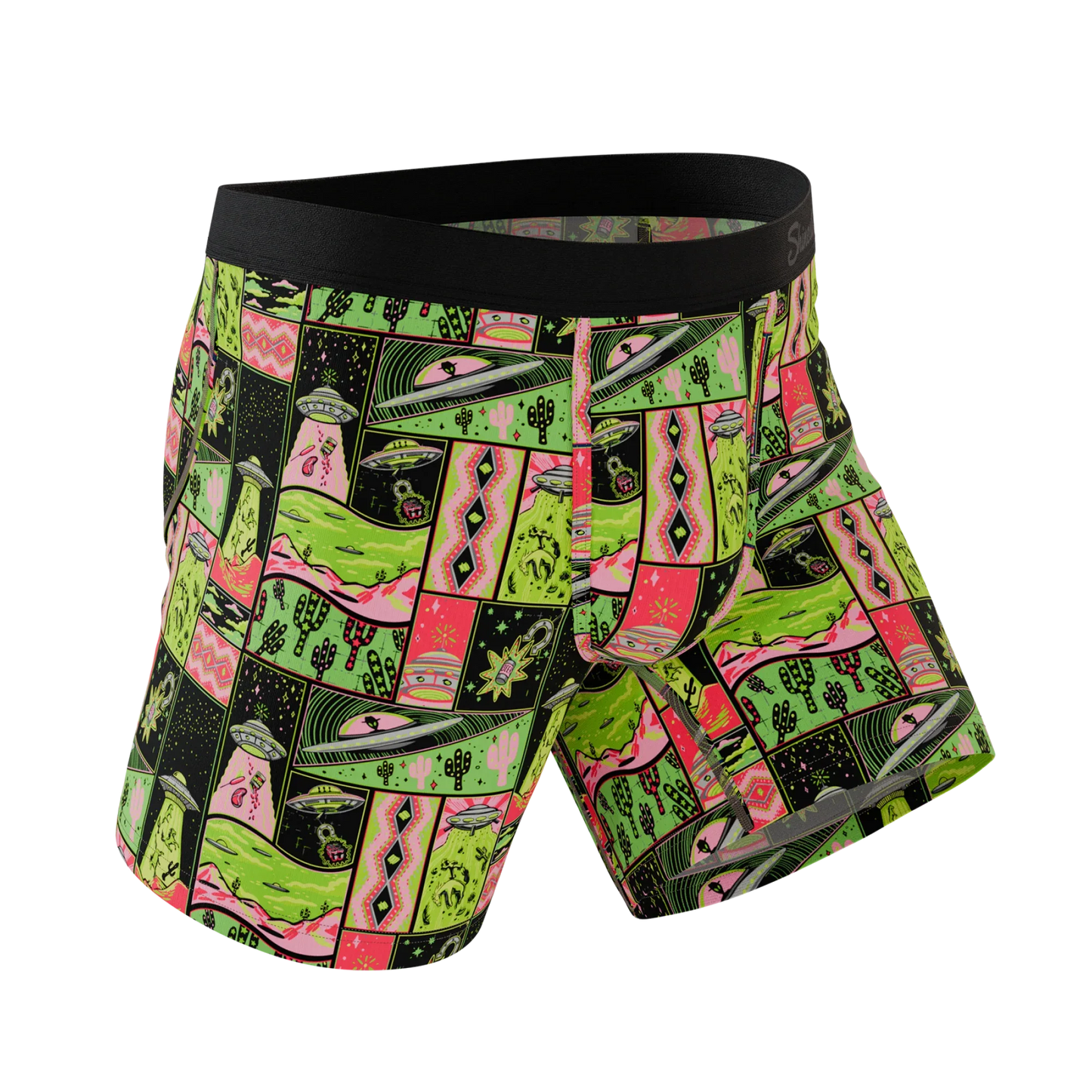 The Area 51 | Retro-Futuristic Alien Ball Hammock® Pouch Underwear - Shinesty - Flyclothing LLC