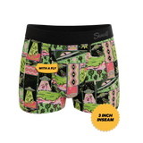 The Area 51 | Retro-Futuristic Alien Ball Hammock® Pouch Trunks Underwear - Shinesty - Flyclothing LLC