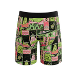 The Area 51 | Retro-Futuristic Alien Long Leg Ball Hammock® Pouch Underwear With Fly - Shinesty - Flyclothing LLC