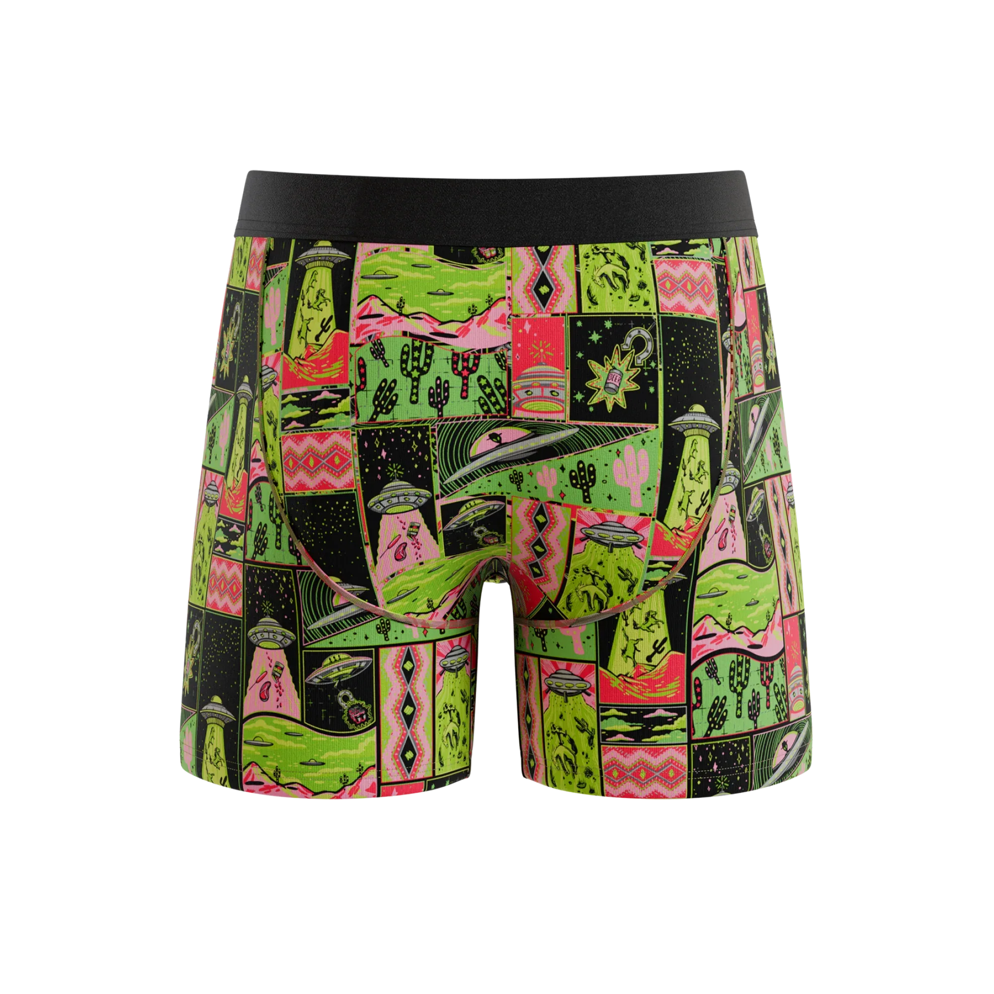 The Area 51 | Retro-Futuristic Alien Ball Hammock® Pouch Underwear - Shinesty - Flyclothing LLC