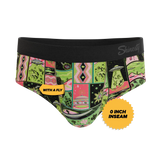 The Area 51 | Retro-Futuristic Alien Ball Hammock® Pouch Underwear Briefs - Shinesty - Flyclothing LLC