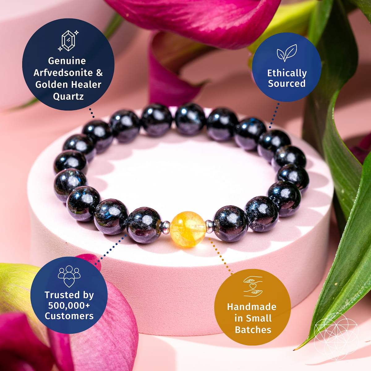 The Arfvedsonite Deep Healing Bracelet - Conscious Items - Flyclothing LLC