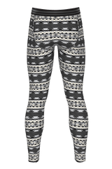 The Arroyo Grande | Grey and Black Aztec Ball Hammock® Long Johns - Shinesty
