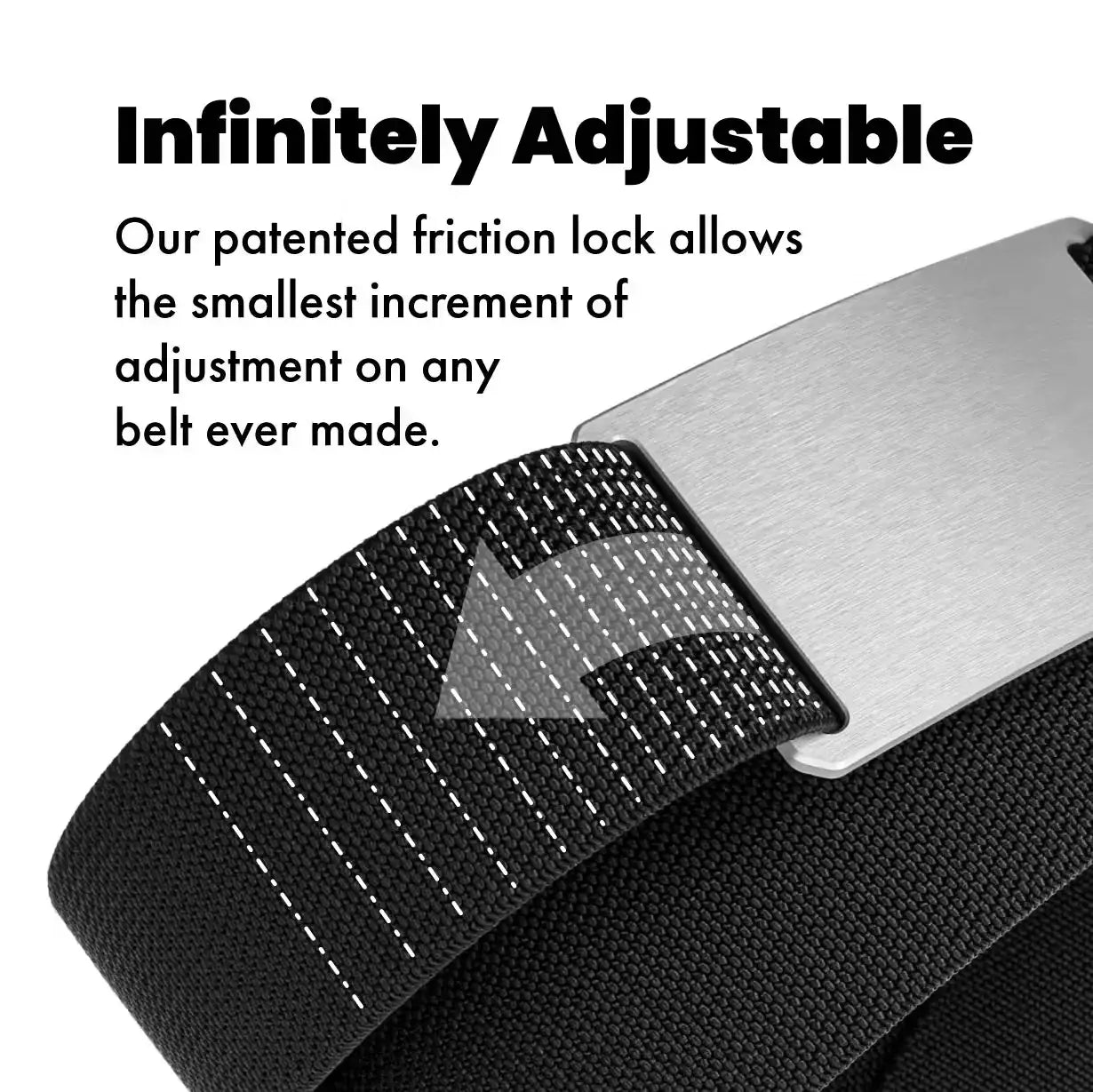 G-Flex ISO 2.0 Gunmetal Belt 1.5" - GRIP6 - Flyclothing LLC