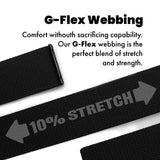 G-Flex ISO 2.0 Gunmetal Belt 1.5" - GRIP6 - Flyclothing LLC