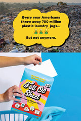 The Full Of Sheet | Boulder Breeze Eco-Laundry Detergent Strips - Shinesty