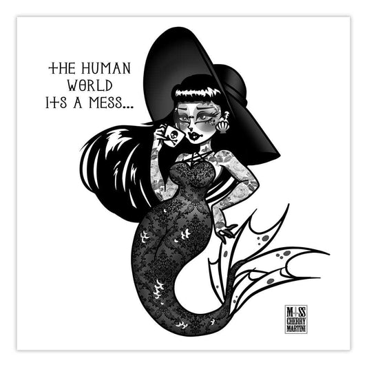 Black Market Art Company Ash Mess Print - Black Market Art Company - Flyclothing LLC