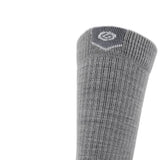 3 Pack Ash - Casual Crew Midweight Merino Wool Sock - GRIP6 - Flyclothing LLC