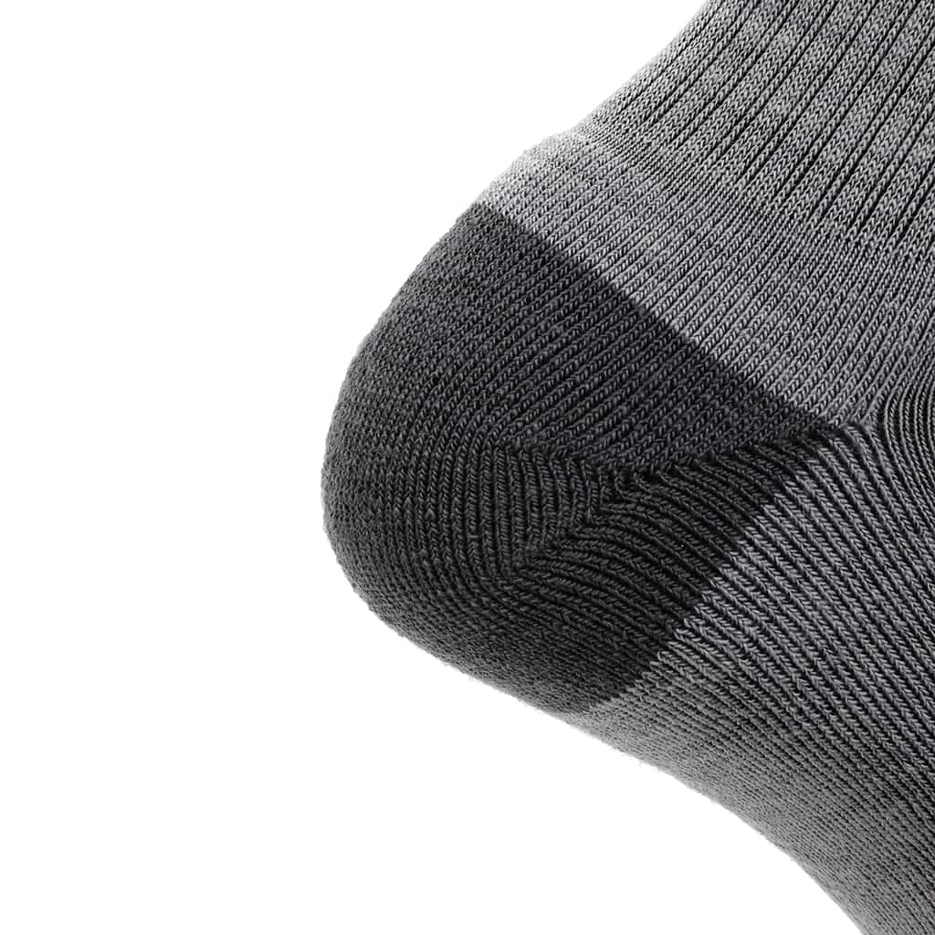 3 Pack Ash - Casual Crew Midweight Merino Wool Sock - GRIP6 - Flyclothing LLC
