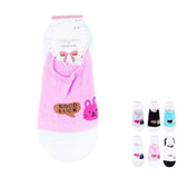 12Pairs - Good Luck Message Bunny Socks - Madeline Love - Flyclothing LLC