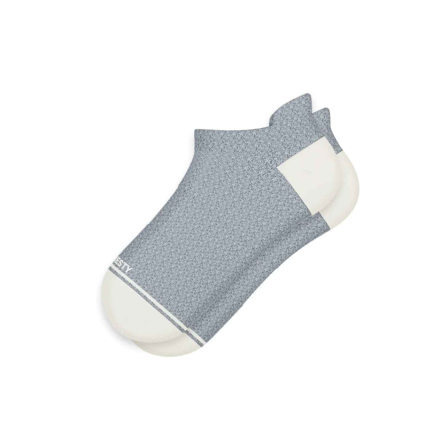 The Asteroid | Blue Marl Heel Hammock™ Ankle Socks - Shinesty - Flyclothing LLC