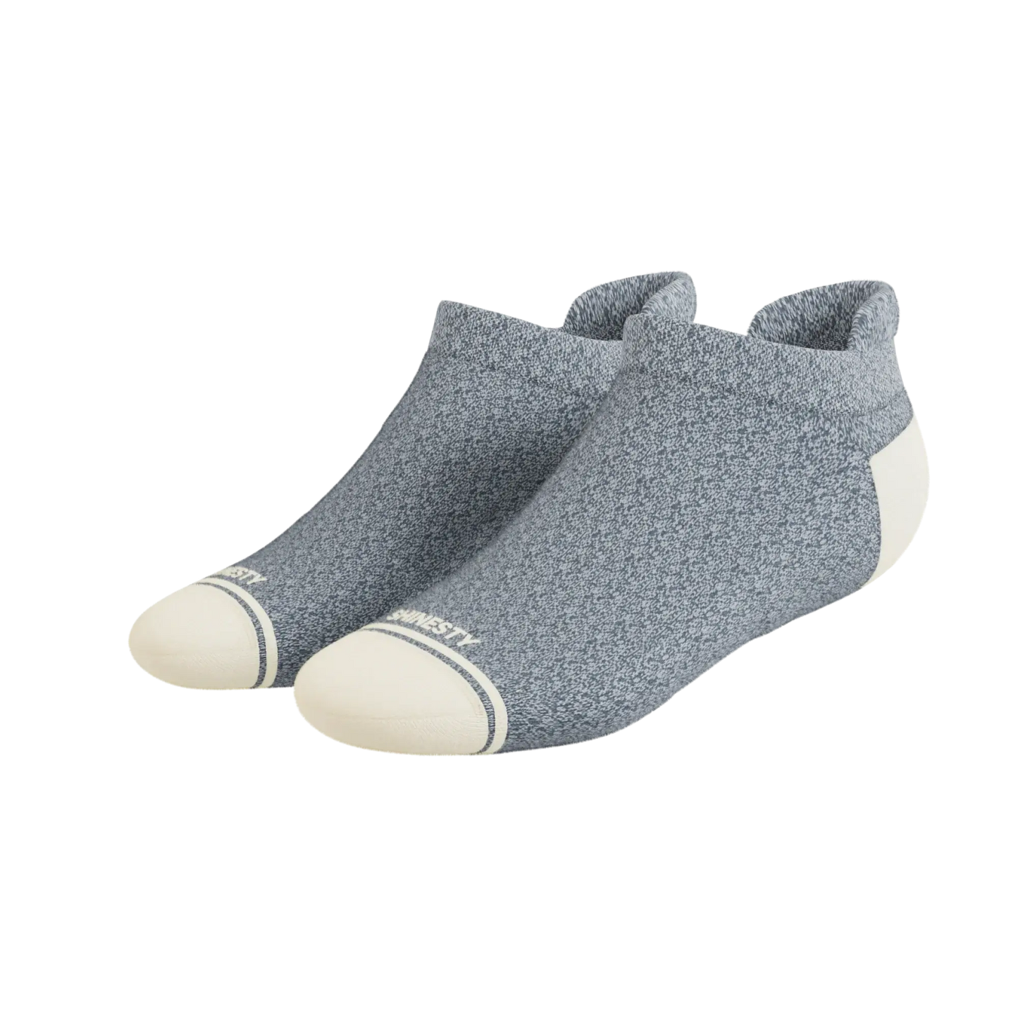 The Asteroid | Blue Marl Heel Hammock™ Ankle Socks - Shinesty - Flyclothing LLC