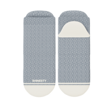 The Asteroid | Blue Marl Heel Hammock™ Ankle Socks