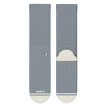 The Asteroid | Blue Marl Heel Hammock™ Crew Socks - Shinesty - Flyclothing LLC