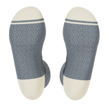 The Asteroid | Blue Marl Heel Hammock™ Crew Socks - Shinesty - Flyclothing LLC