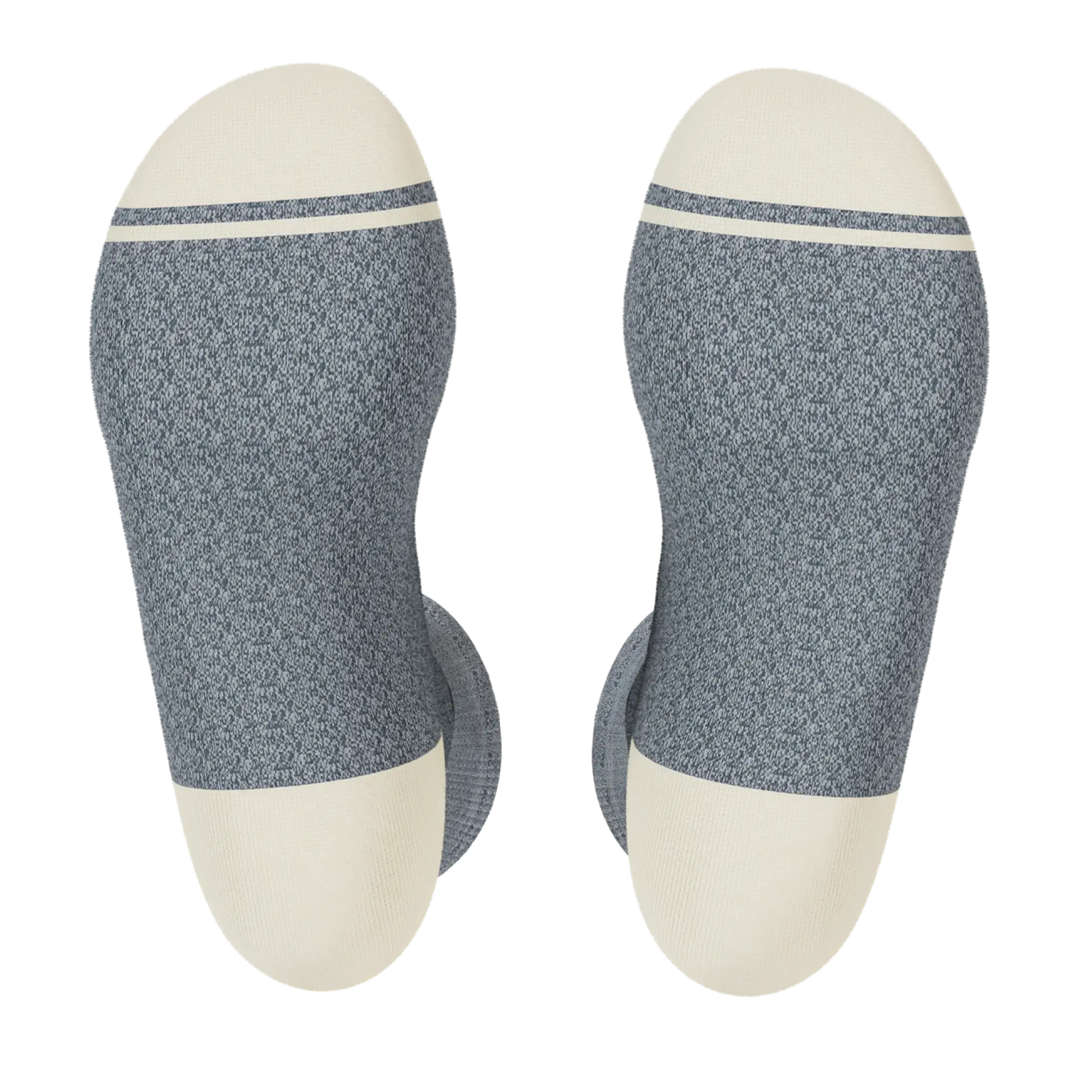 The Asteroid | Blue Marl Heel Hammock™ Crew Socks - Shinesty - Flyclothing LLC