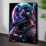 Cool Astronaut Glow Wall Art - Tailored Canvases - Flyclothing LLC