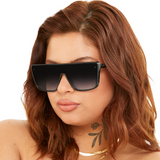 Sustainable Rayz - Limited Edition Black Squared Sunglasses - TopFoxx - Flyclothing LLC