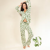 The Western Wonderland | Western Toile SleepDeep™ Women’s Long Sleeve Pajama Set - Shinesty - Flyclothing LLC
