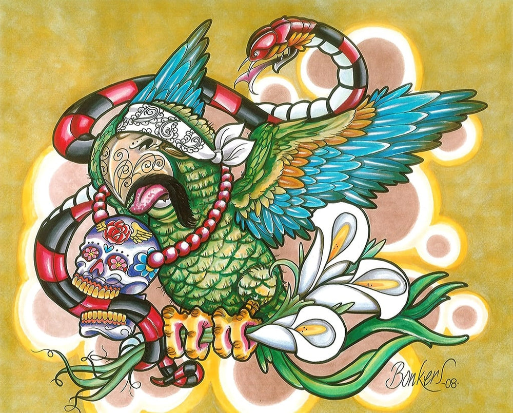 Black Market Art Company Avocados & Eggs Print