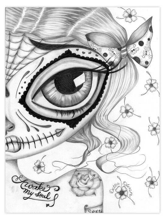 Black Market Art Company Awake My Soul Print - Black Market Art Company - Flyclothing LLC