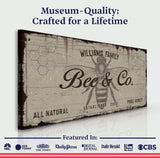 Bee and Co Sign II - Tailored Canvases - Flyclothing LLC