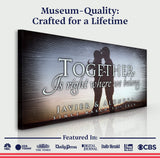 Together Sign V - Tailored Canvases - Flyclothing LLC