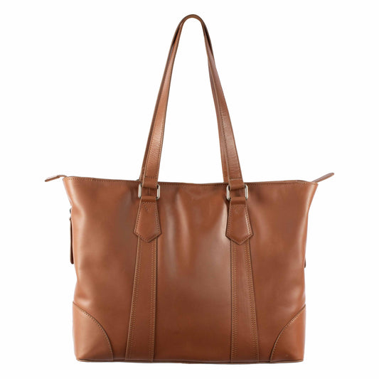 Scully Brown Ladies Handbag - Scully Leather