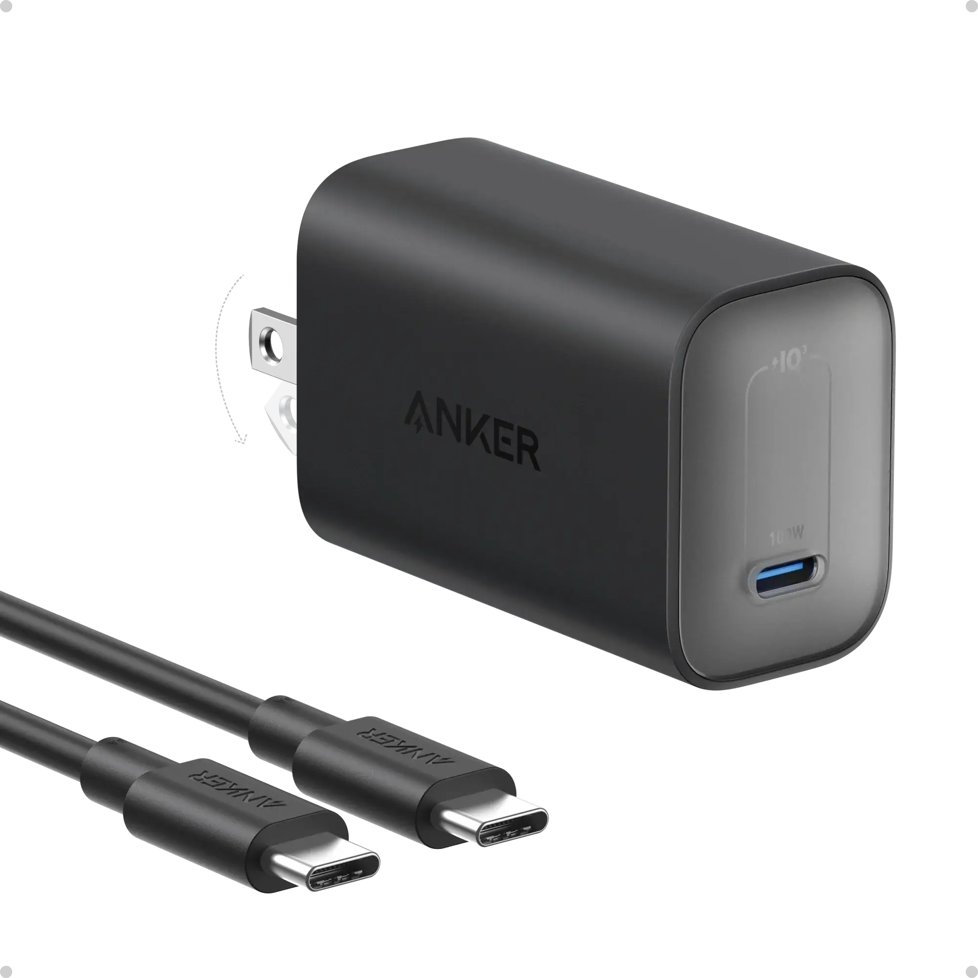 Anker Nano Charger (100W) with USB-C Cable - Anker - Flyclothing LLC