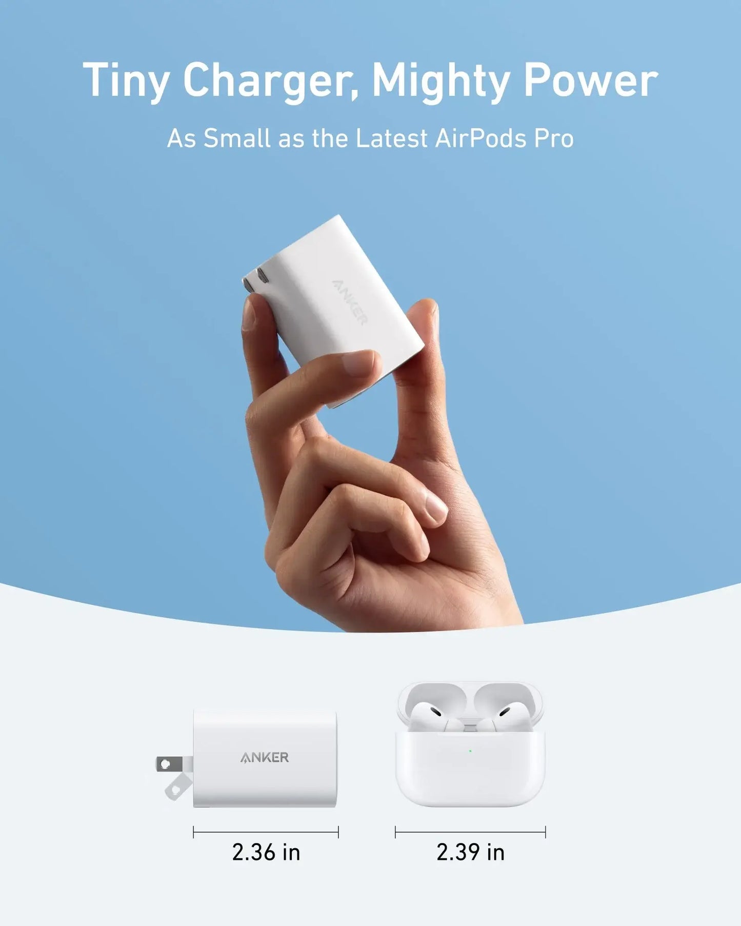 Anker Nano Charger (100W) with USB-C Cable - Anker - Flyclothing LLC