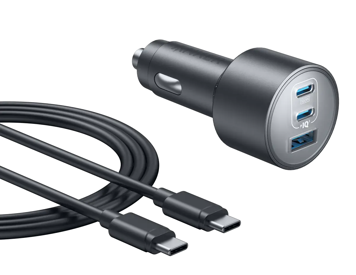 Anker Nano Car Charger (167.5W, 3 Ports) - Anker - Flyclothing LLC