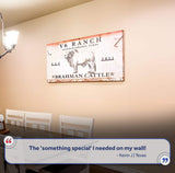 Brahman Cattle Sign - Tailored Canvases - Flyclothing LLC