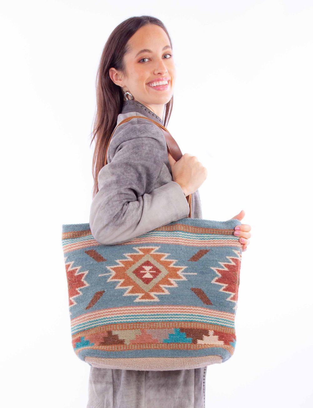 Scully LADIES Southwestern Bag - Scully Leather
