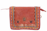 Scully Leather Cognac Ladies Handbag - Scully Leather