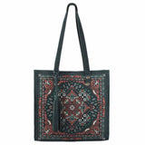 Scully leather Blue Ladies handbag B373 - Scully Leather