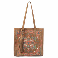 Scully leather Brown Ladies handbag B373 - Scully Leather