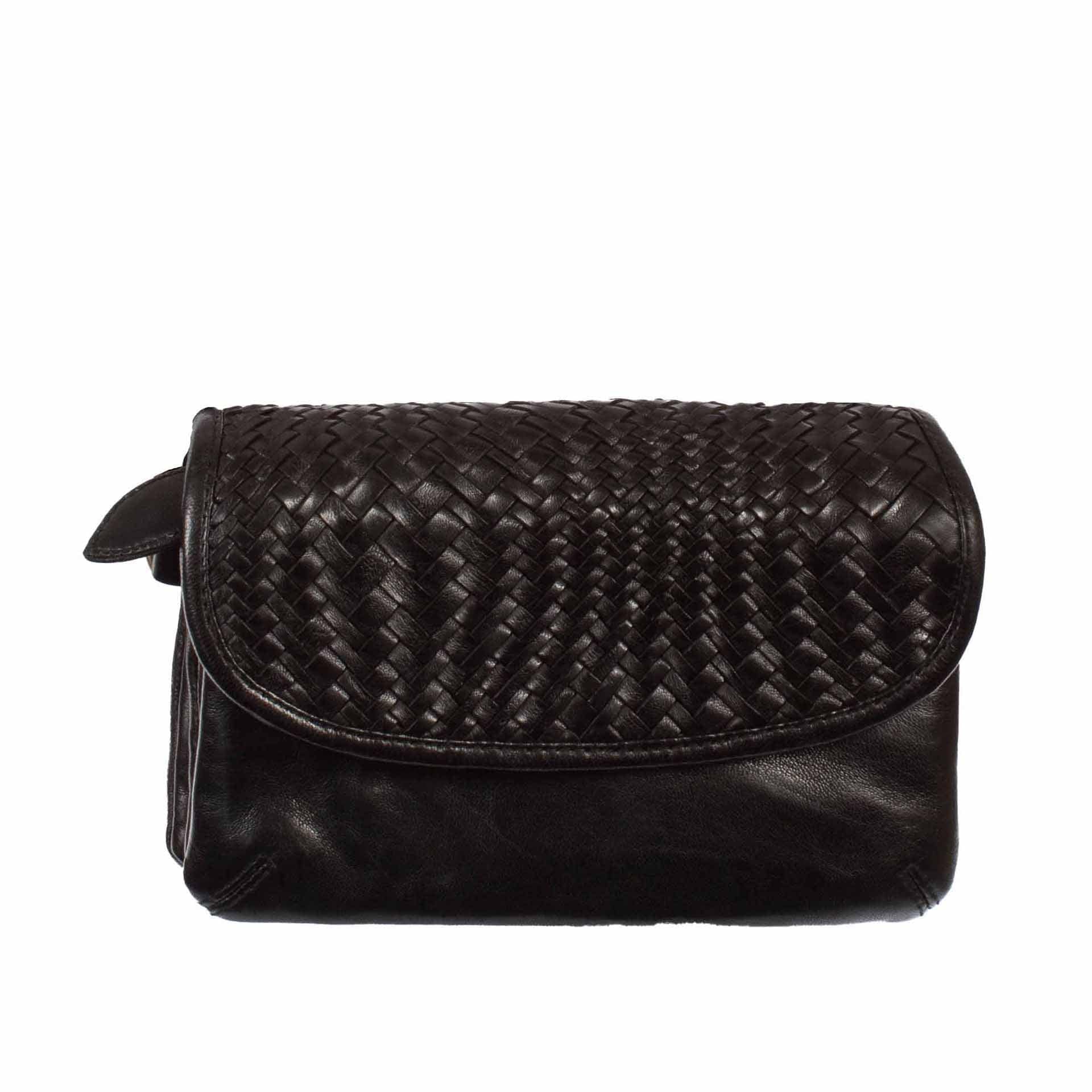Scully leather Black Ladies handbag B374 - Scully Leather