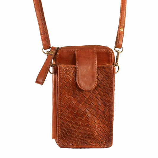Scully Leather Cognac Women's Purse