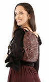 Scully Leather 100% Leather Brown Ladies Handbag - Scully Leather - Flyclothing LLC