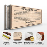 The Man In The Arena Sign IV - Tailored Canvases - Flyclothing LLC