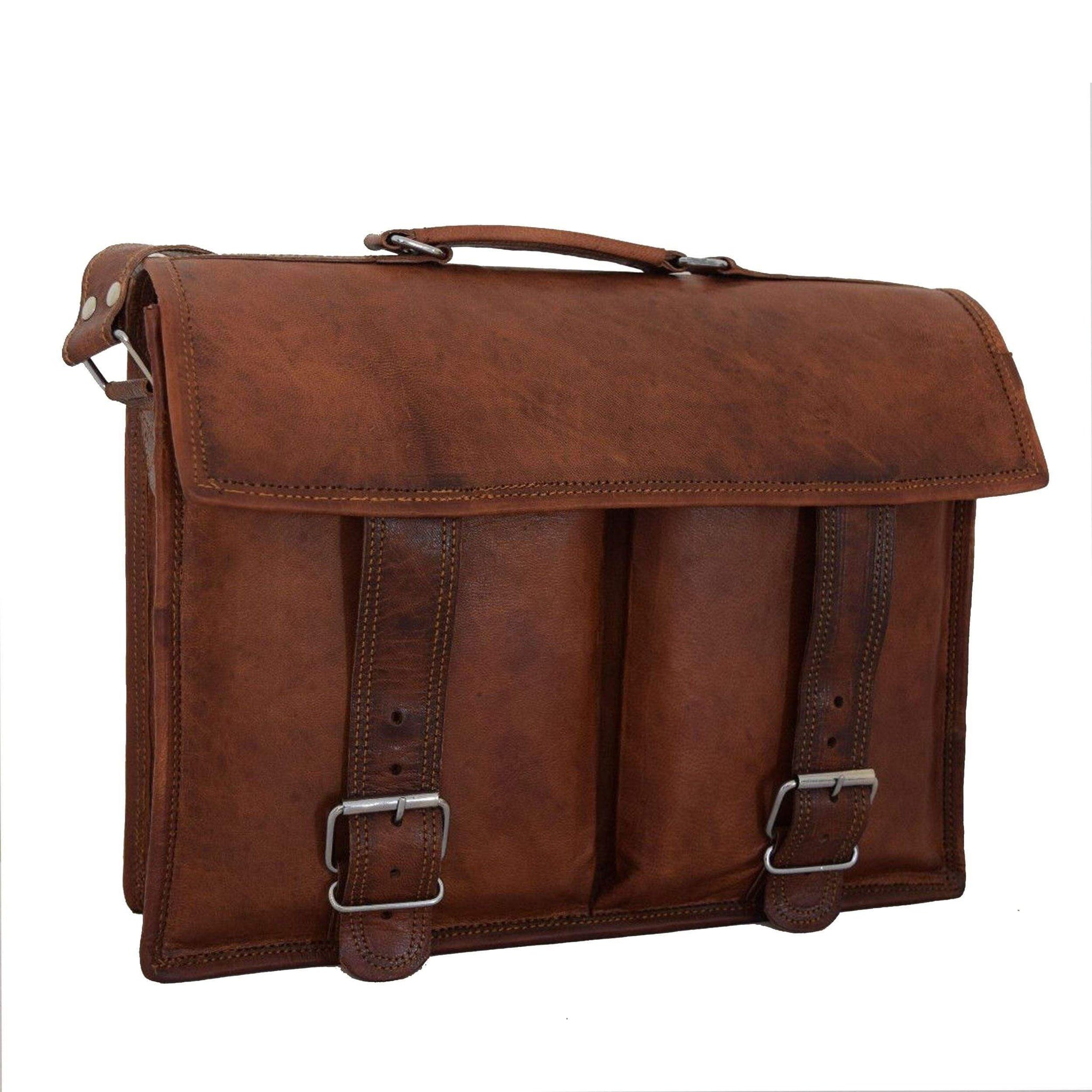 The Lawyer Laptop - Classy Leather Bags - Flyclothing LLC
