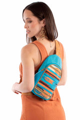 Handbags 95% cotton 5% leather Handbag Ladies handbag - Scully Leather - Flyclothing LLC