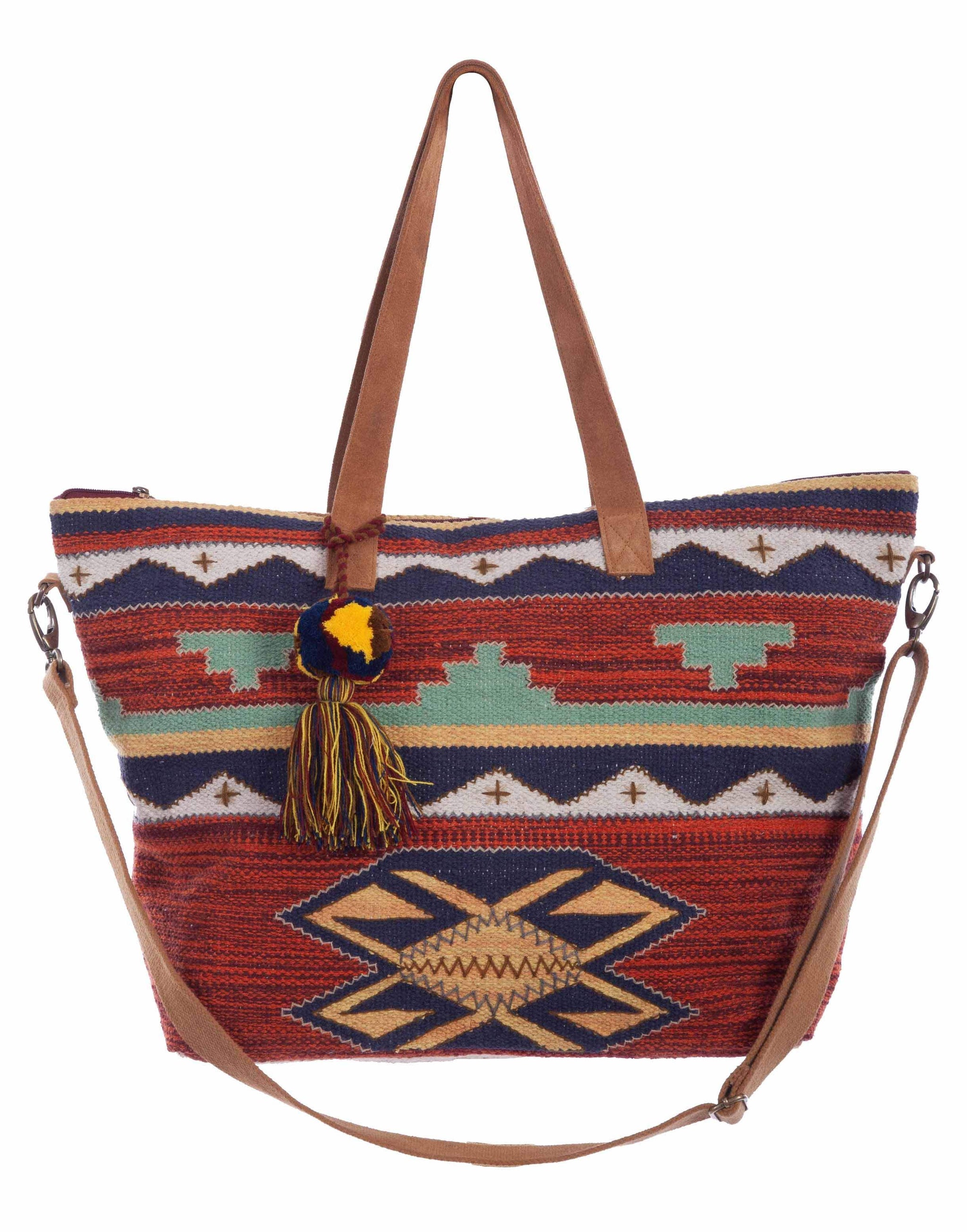 Handbags 100% cotton Handbag Ladies handbag - Scully Leather - Flyclothing LLC