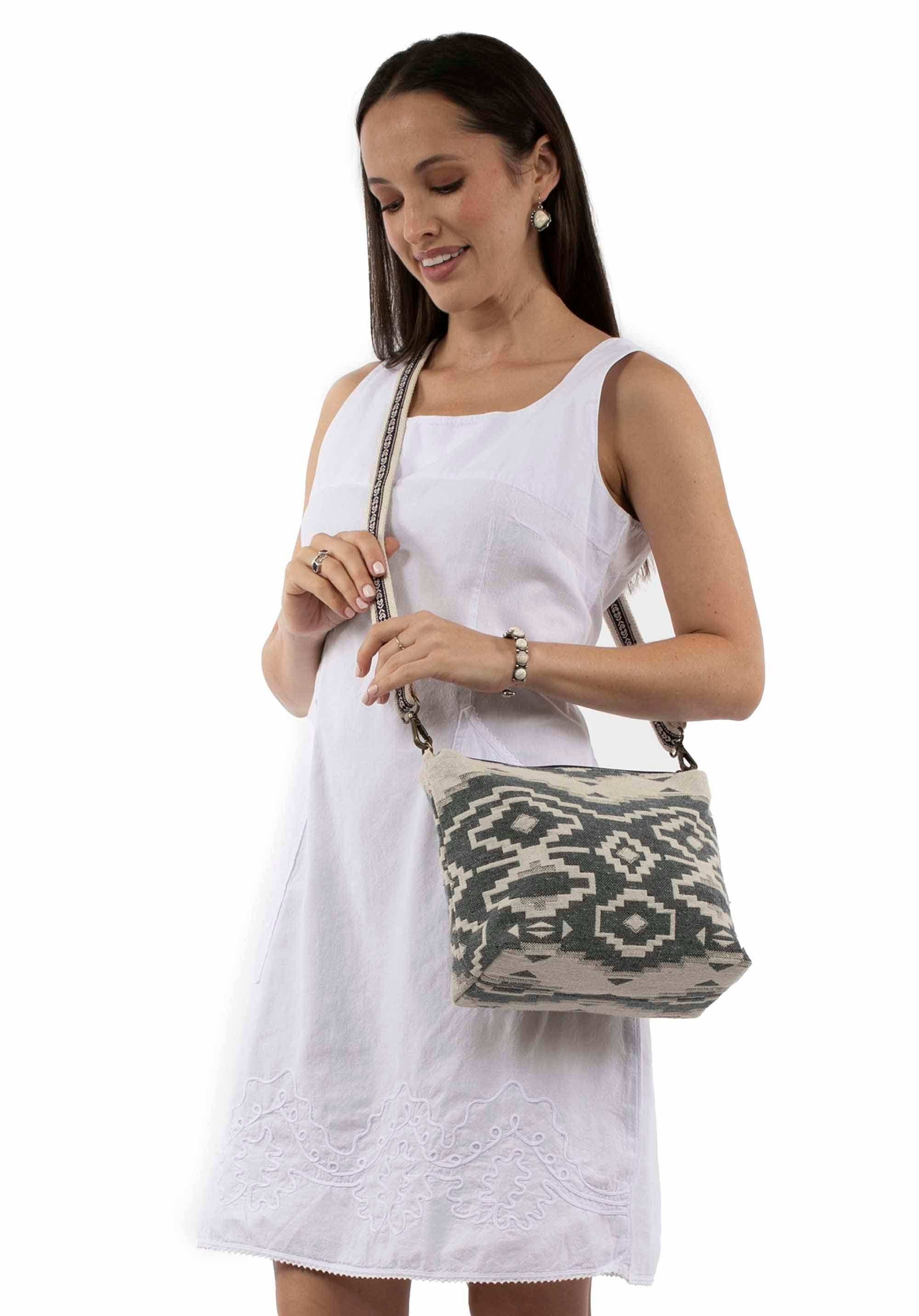 Handbags 100% cotton Handbag Ladies handbag - Scully Leather - Flyclothing LLC